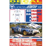DECAL LANCIA STRATOS HF B. DARNICHE T. DE CORSE 1979 WINNER (04)