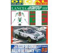 DECAL LANCIA STRATOS HF S.MUNARI TOUR DE CORSE 1977 DnF (04)