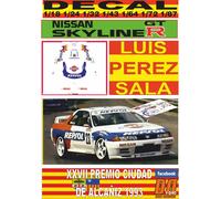 DECAL NISSAN SKYLINE GTR R32 L.PEREZ SALA ALCAÑIZ 1993 WINNER (04)