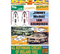 DECAL OPEL ASCONA 400 J.MCRAE C.OF IRELAND 1982 WINNER (04)