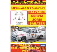 DECAL OPEL MANTA 400 S.SERVIA R. RACE-COSTA BLANCA 1984 DnF (04)