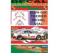 DECAL PORSCHE 911 SC J-L. THERIER R. PORTUGAL 1982 DnF (04)