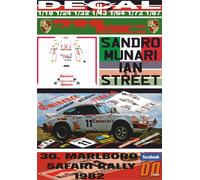 DECAL PORSCHE 911 SC S. MUNARI SAFARI R. 1982 DnF (04)