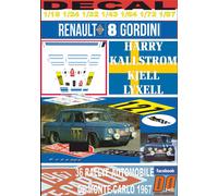 DECAL RENAULT 8 GORDINI H.KALLSTROM R.MONTECARLO 1967 24th (04)