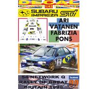 DECAL S4 WRC ´98 A.VATANEN R.OF GREAT BRITAIN 1998 DnF (04)