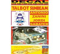 DECAL TALBOT SUNBEAM LOTUS A.ZANINI C.LUIS DE BAVIERA 1981 2nd (04)
