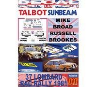 DECAL TALBOT SUNBEAM LOTUS RUSSELL BROOKES RAC RALLY 1981 DnF (04)