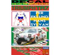 DECAL TRIUMPH TR7 V8 PER EKLUND RALLYE PORTUGAL 1980 DnF (04)