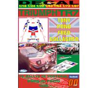DECAL TRIUMPH TR7 V8 TONY POND RALLYE PORTUGAL 1980 DnF (04)