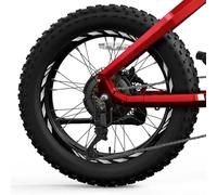 Decalart Kit adesivi Cerchi Ruote Fat Bike Bici Mtb 20-26" Pollici sport filetto kit completo 2 ruote fasce prespaziate decalcomanie L037 (090 Argento, 20 Pollici)