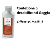 DECALCIFICANTE GAGGIA, flacone 250ml x 5 pezzi,velasca,magenta,viva,intuita