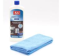Decalcificante Liquido per Macchine da caffè a Filtro + panno in Microfibra compatibile con Melitta AROMABOY - 6707248, 6707286-250 ml - Accessori