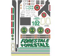 Decalcomania 181 Sikorsky S-64F Skycrane / CH-54C Forestale I-CFAI Toro Seduto