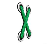 Decalcomania adesiva in vinile per auto, motivo punto cravatta, resistente alle intemperie (verde)