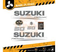 Decalcomania Adesivi Motore Fuoribordo Suzuki DF 60 cv A - Four Stroke WHITE A