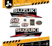 Decalcomania Adesivi Motore Fuoribordo Suzuki DF 60 cv AV Four Stroke Lean burn