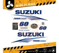 Decalcomania Adesivi Motore Fuoribordo Suzuki DF 60cv A FourStroke Lean Burn B