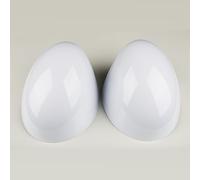 Decalcomania bianca per interni Mini Cooper ONE S JCW F Series F60 Countryman dal 2017 in poi (calotta specchietto laterale con foro sensore 2014-2019)