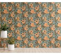 Decalcomania Camera Floreale Naturale Farfalla Impermeabile 45x200cm | Materiale inodore, sicuro per la camera dei bambini. Con il motivo Floreale e Naturale - perfetto per Camera, Impermeabile.