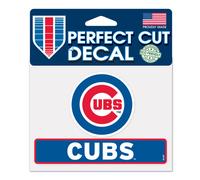 Decalcomania Chicago Cubs 4,5x5,75 Perfect Cut Color - Ordine speciale