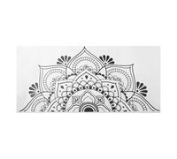 Decalcomania da parete mandala per un rifugio tranquillo elegante perfetta per c