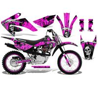 Decalcomania Grafico Kit Honda 80/100 Bicicletta Adesivo 11-16 ReaperV2 Rosa