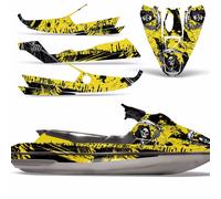 Decalcomania Grafico Kit Jet Sci Avvolgere Jetski Bombardier Parti