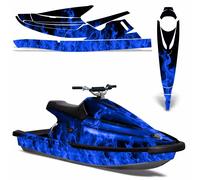 Decalcomania Grafico Kit Yamaha Jet Sci Wb 700 Avvolgere Jetski Wave Raffiche