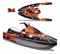 Decalcomania Grafico Kit Yamaha Sci Avvolgere Jetski Waverunner Wave Corridore 3