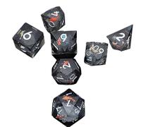 Decalcomania In Resina Sabbie Mobili per DND Dice Coc Running Group Dice Dn5374