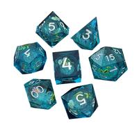 Decalcomania In Resina Sabbie Mobili per DND Dice Coc Running Group Dice Dn5374