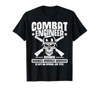 Decalcomania ingegneria combattimento US Army Combat Engineer Maglietta