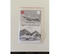 Decalcomania Isra Decal Super Mystere B2 Israeli air Force IAF 30 scala 1;72