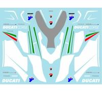 Decalcomania Museum Collection 1/12 Ducati Panigale R & Tricolore per TAMIYA ...