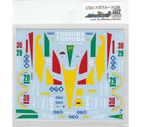 Decalcomania Museum Collection 1/24 Espo Larrousse Lola LC90 per Hasegawa D903