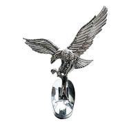 Decalcomania Per Auto Aquila 3D - Bici Senza Parafango Semplice, Ornamento Per Cofano In Metallo, Statua In Lega Di Zinco, Adesivo Per Auto, Figura Di In Volo, Regalo Per Motociclista Camionis