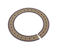 Decalcomania per chitarra acustica classica con rosetta, intarsio in legno, 12,9 cm, ricambio