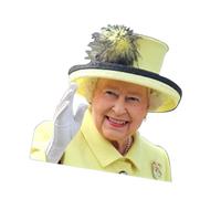 Decalcomania per finestrino 'auto Queen - Adesivo Queen Elizabeth | Decalcomanie della Regina Elisabetta, Adesivi per auto della Regina d'Inghilterra, Impermeabile, Decorazione decalcomania per au