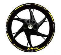 Decalcomania per ruote Adesivo Per Cerchioni Di Motociclette Per YAMAHA T-MAX 500 TMAX 500 T MAX 500 Adesivo Riflettente Per Cerchioni Adesivi Per Mozzi Ruota Kit adesivi per mozzi ruota(Colore 19)