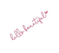 Decalcomania per specchietti Hello Beautiful,Adesivi per specchietti Hello Beautiful - Adesivo per finestrino auto - per specchietti autoadesivi, decalcomania per specchietti retrovisori per