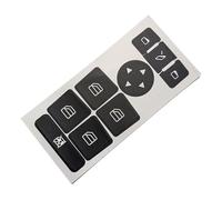 Decalcomania Pulsante Compatibile Con Benz Per CLA Class Per C117 2014 2015 2016 2017 2018 Adesivo Per Riparazione Pulsante Dell'interruttore Finestrino Del Bracciolo Della Portiera Dell'auto