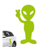 Decalcomania riflettente per auto - PVC | Decalcomanie per veicoli alieni, decalcomanie per finestre di camion, adesivi divertenti | Notte, pioggia o, zaini