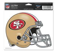 Decalcomania San Francisco 49ers 5x6 Ultra Color