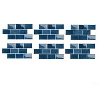 Decalcomanie 3D epossidiche autoadesive per pareti della cucina, in PVC, impermeabili, resistenti all'olio, decorazione per la ristrutturazione della casa moderna (D-011)