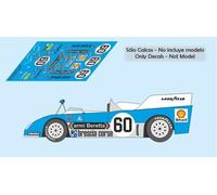 Decalcomanie Alfa Romeo T33 TT 3 Le Mans 1973 1:32 1:24 1:43 1:18 slot calcas