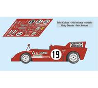 Decalcomanie Alfa Romeo T33 TT3 Le Mans 1972 1:32 1:24 1:43 1:18 T33TT3 33 ca...