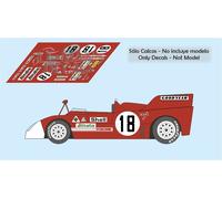 Decalcomanie Alfa Romeo T33 TT3 Le Mans 1972 1:32 1:24 1:43 1:18 T33TT3 33 ca...
