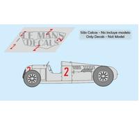 Decalcomanie Auto Union Type C GP di Germania 1936 1:32 24 43 18 slot calcas ...