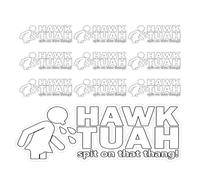 Decalcomanie automobilistiche divertente adesivo per auto | Sputo su quel Thang Adesivo Paraurti | 2024 Adesivi parodia, divertente meme decalcomania per marito, moglie, coppia, accesori