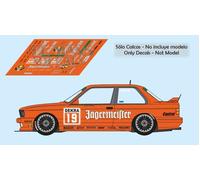 Decalcomanie BMW M3 E30 DTM 1992 1:32 1:24 1:43 1:18 slot calcas